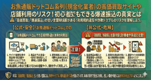 お魚通販ドットコム系列の高価買取サイトや店舗情報！初心者でもできる爆速振込とは