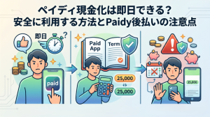ペイディ現金化は即日できる？安全に利用する方法とPaidy後払いの注意点